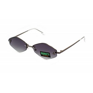Очки женские Moratti 33240-C56 полуободковые металлические с поляризацией