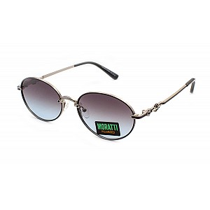 Женские очки Moratti 33270-C2 в металлической оправе с поляризацией