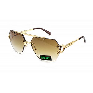 Мужские безободковые очки Moratti 33411-C101 из металла