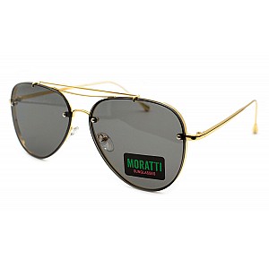 Солнцезащитные очки Moratti 1285-c2 женские, безободковые, металл
