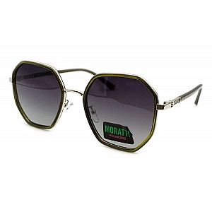 Солнцезащитные очки Moratti 2306-c3 женские, пластик комбинированный, поляризационные