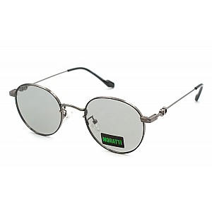 Солнцезащитные очки Moratti 52066-C1 – женские, ободковые, металлические, с поляризацией