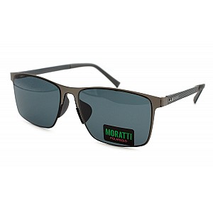 Солнцезащитные очки Moratti 8029-C2 для мужчин, металлическая оправа, поляризация
