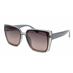 Солнцезащитные очки Polarized женские ободковые пластик 03002-C5