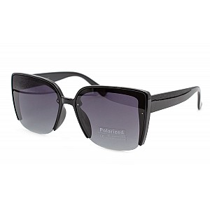Солнцезащитные очки Polarized 03011-C1 женские полуободковые пластик