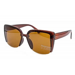 Солнцезащитные очки Polarized 03011-C2 женские полуободковые пластик