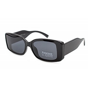 Солнцезащитные очки Polarized женские пластиковые ободковые 03022-C1