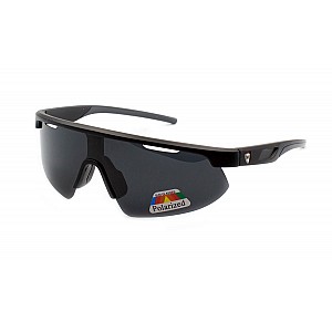 Солнцезащитные очки Polarized P016-C1 мужские полуободковые пластиковые