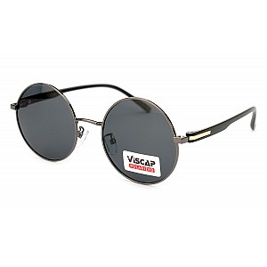 Солнцезащитные очки Viscap 9125-C3 – мужская модель с металлической оправой и поляризационными линзами