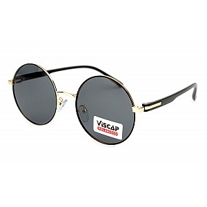 Солнцезащитные очки Viscap 9125-C5, мужские, металл, поляризационные
