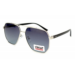 Солнцезащитные очки Viscap 9209-C11 мужские, металл, поляризация