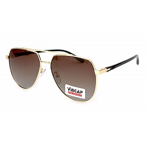 Мужские солнцезащитные очки Viscap 9213-C2 в металлической оправе
