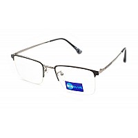 Полуободковые металлические очки Bigblue 95008-C8 с полимерными линзами Blue Blocker