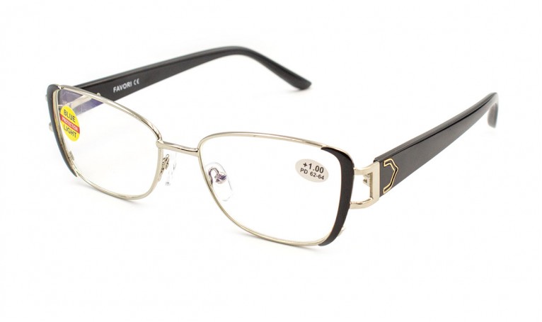 Очки Favori 25702-C1 Blue blocker в металлической оправе