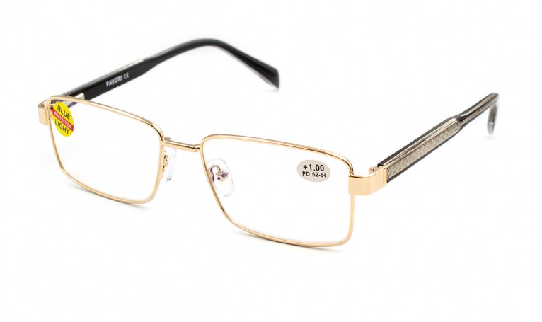 Очки Favori 25707-C2 Blue blocker в металлической оправе