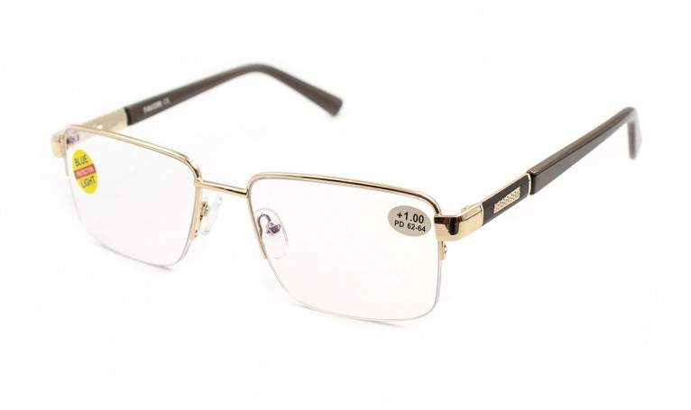 Очки Favori 25712-C2 Blue blocker в металлической оправе