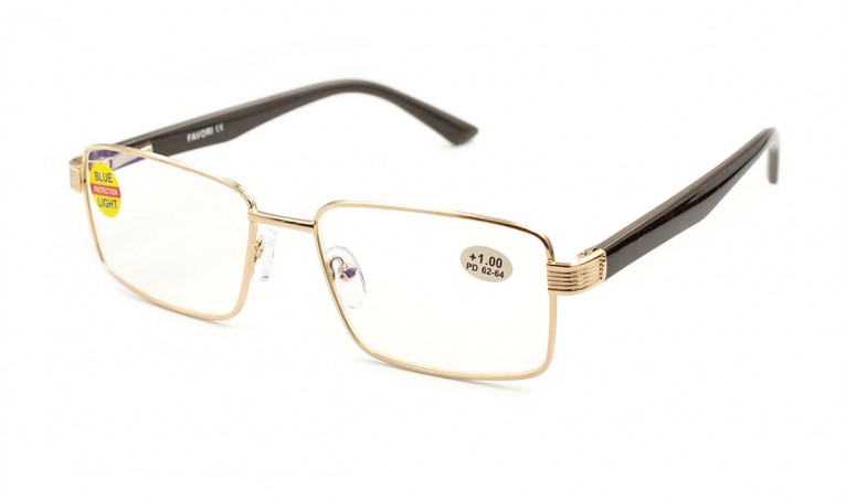 Очки Favori 25714-C2 Blue blocker в металлической оправе