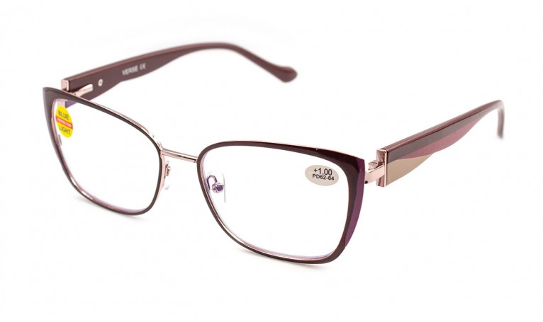 Очки Verse 24035-C3 Blue blocker в металлической оправе