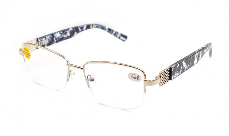 Очки Verse 25015-C1 Blue blocker в металлической оправе