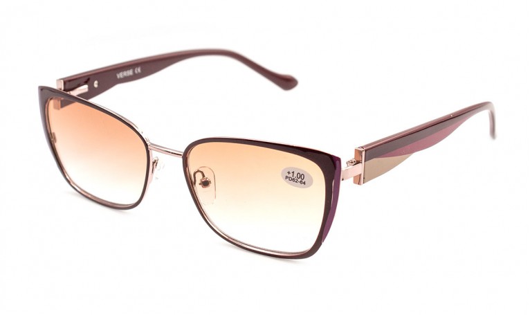 Очки Verse 24035-C3 тонированные в металлической оправе