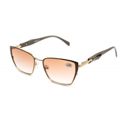 Очки Verse 25013-C2 тонированные в металлической оправе