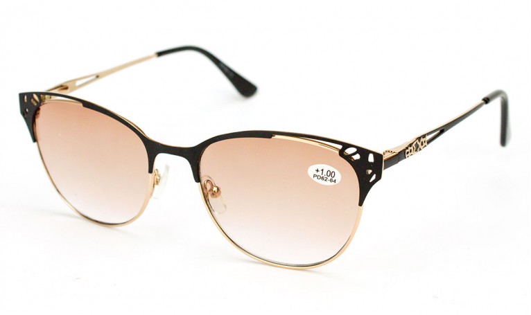 Очки Verse 19181S-C1 тонированные в металлической оправе