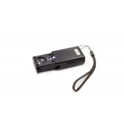 Лупа выдвижная 9881 с подсветкой Ø21, Ø12