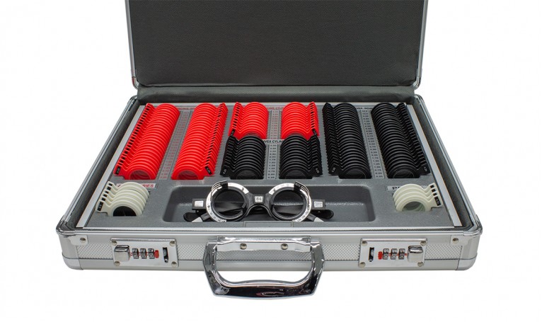 Набор пробных линз для офтальмологии JSC-158Р-A (158 шт. линз)