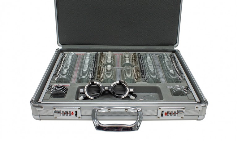 Набор пробных линз для офтальмологии JSC-158-A (158 шт. линз)